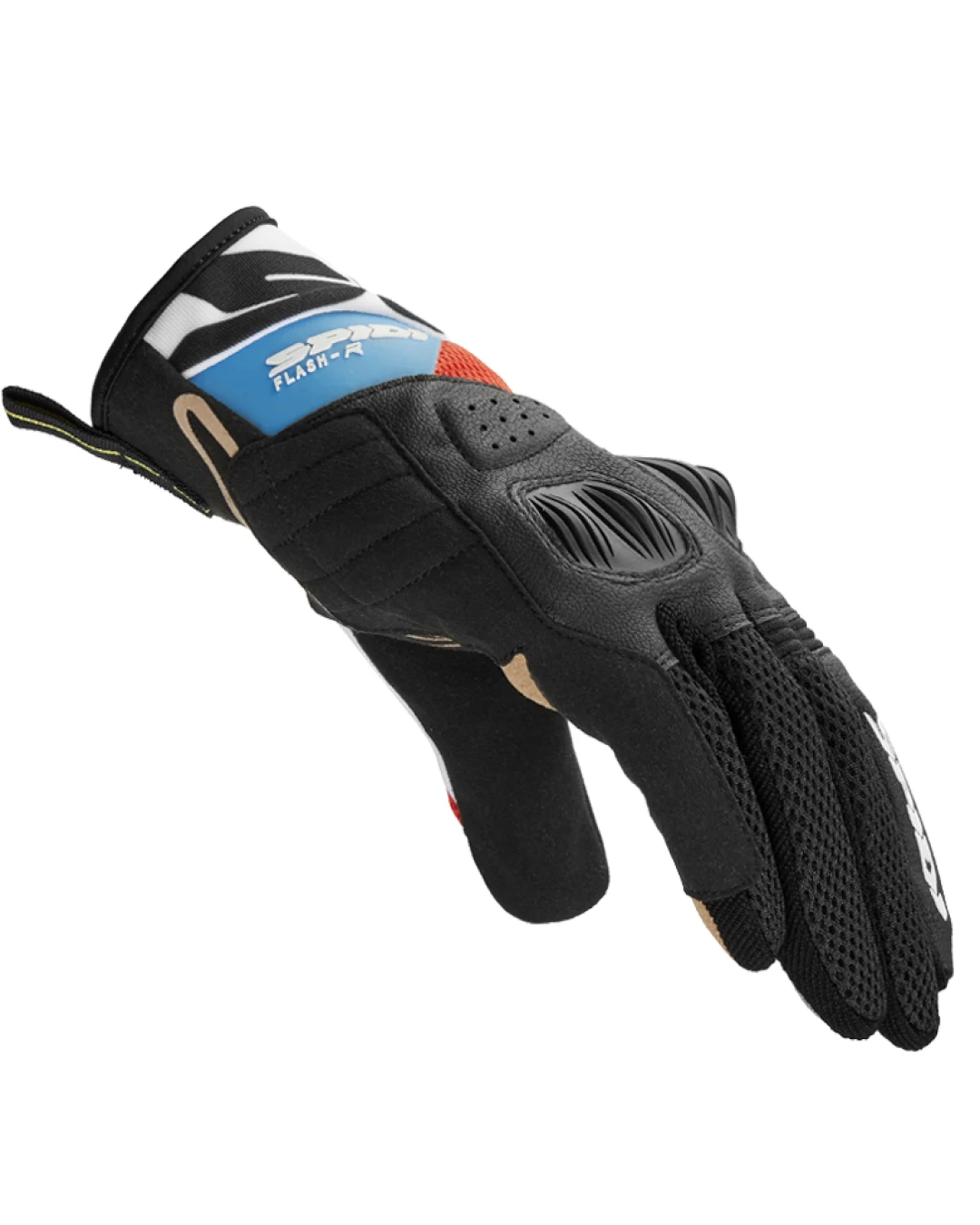 Мото ръкавици SPIDI FLASH-R EVO RED/LIGHT BLUE