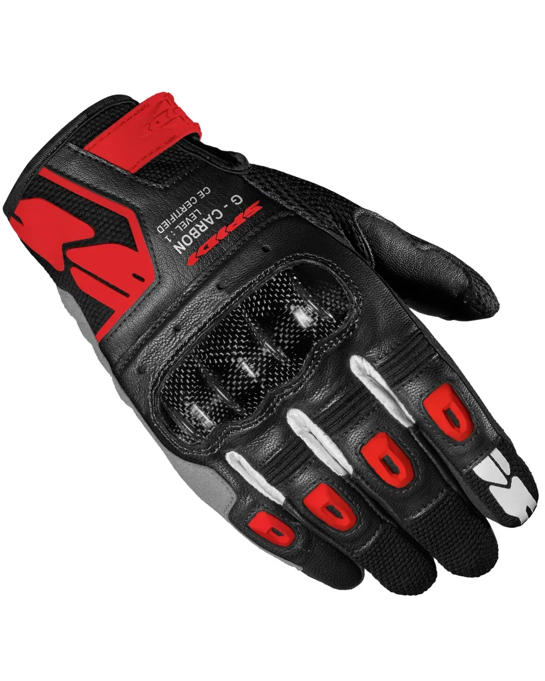 Мото ръкавици SPIDI G-CARBON Red