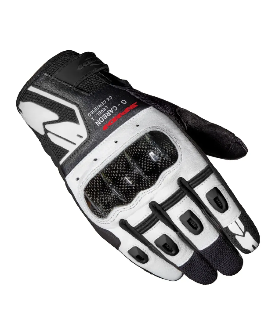 Мото ръкавици SPIDI G-CARBON WHITE