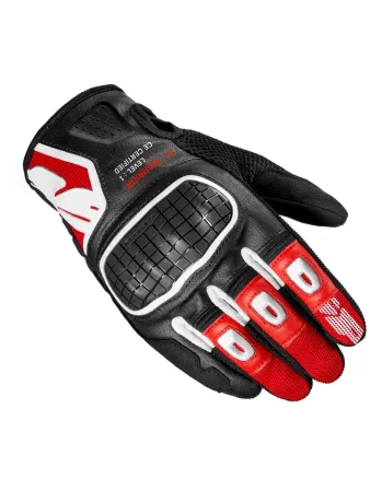 Мото ръкавици SPIDI G-WARRIOR BLACK/RED