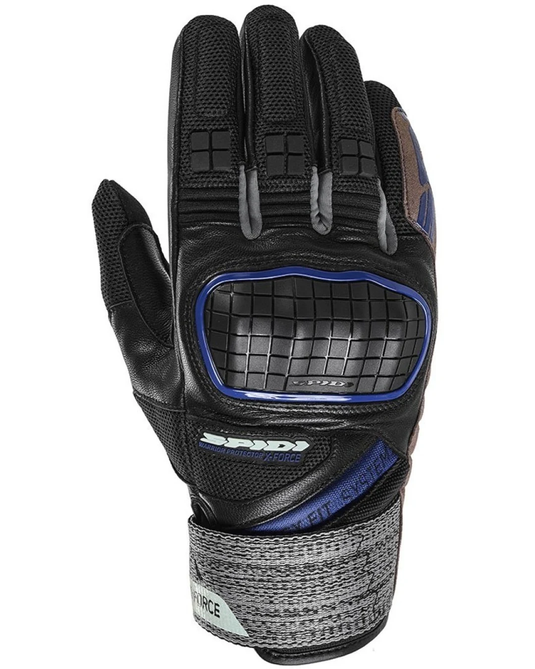Мото ръкавици SPIDI X-FORCE BLACK/BLUE
