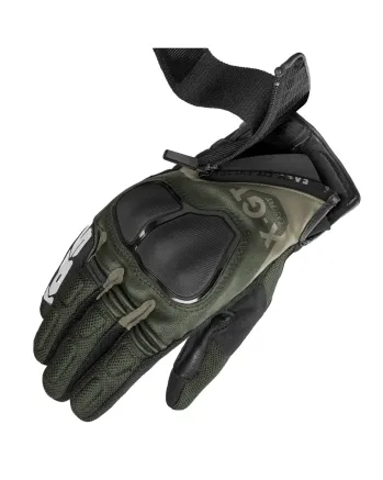 Мото ръкавици SPIDI X GT DARK GREEN