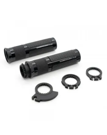 Мото ръкохватки BARRACUDA B-LUX RACING GRIPS BLACK