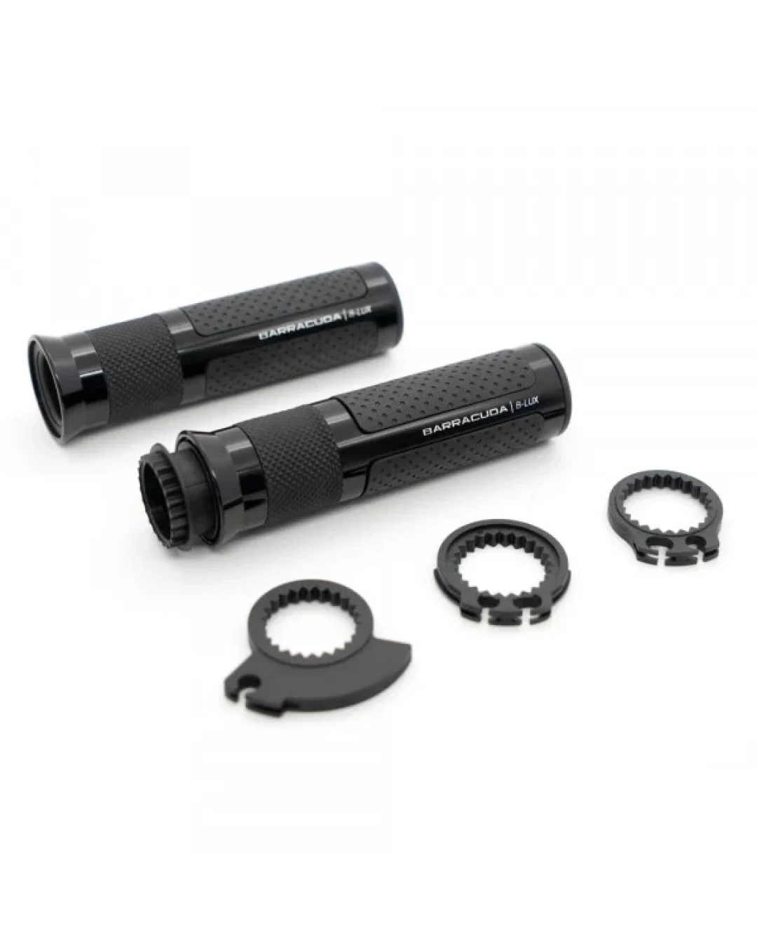 Мото ръкохватки BARRACUDA B-LUX RACING GRIPS BLUE