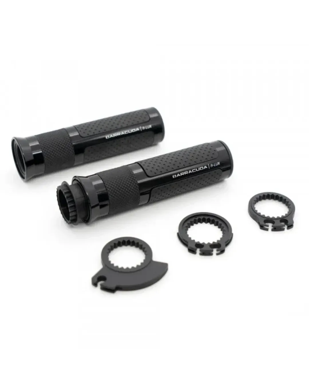 Мото ръкохватки BARRACUDA B-LUX RACING GRIPS BLUE