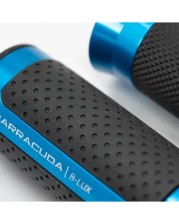 Мото ръкохватки BARRACUDA B-LUX RACING GRIPS BLUE
