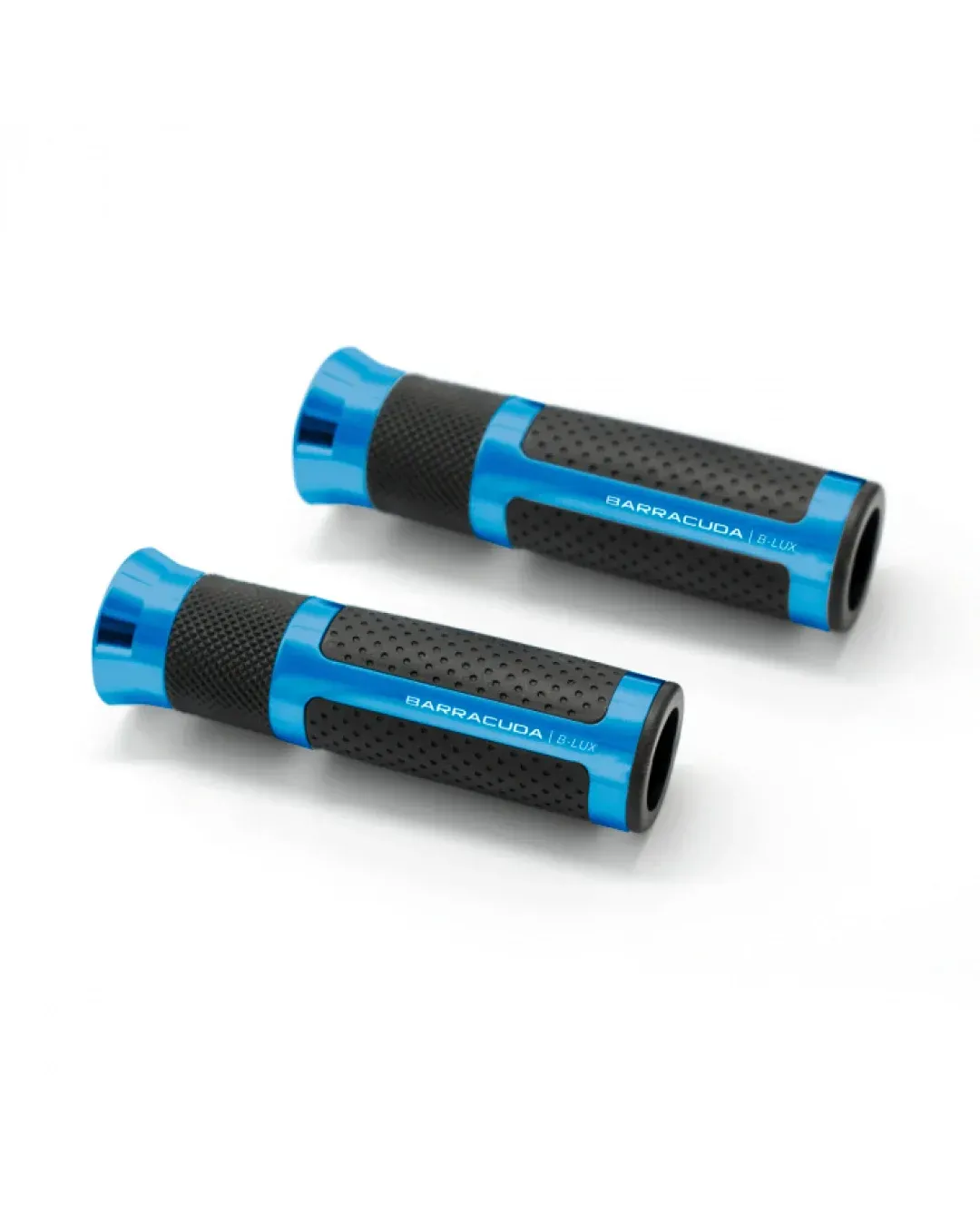 Мото ръкохватки BARRACUDA B-LUX RACING GRIPS BLUE