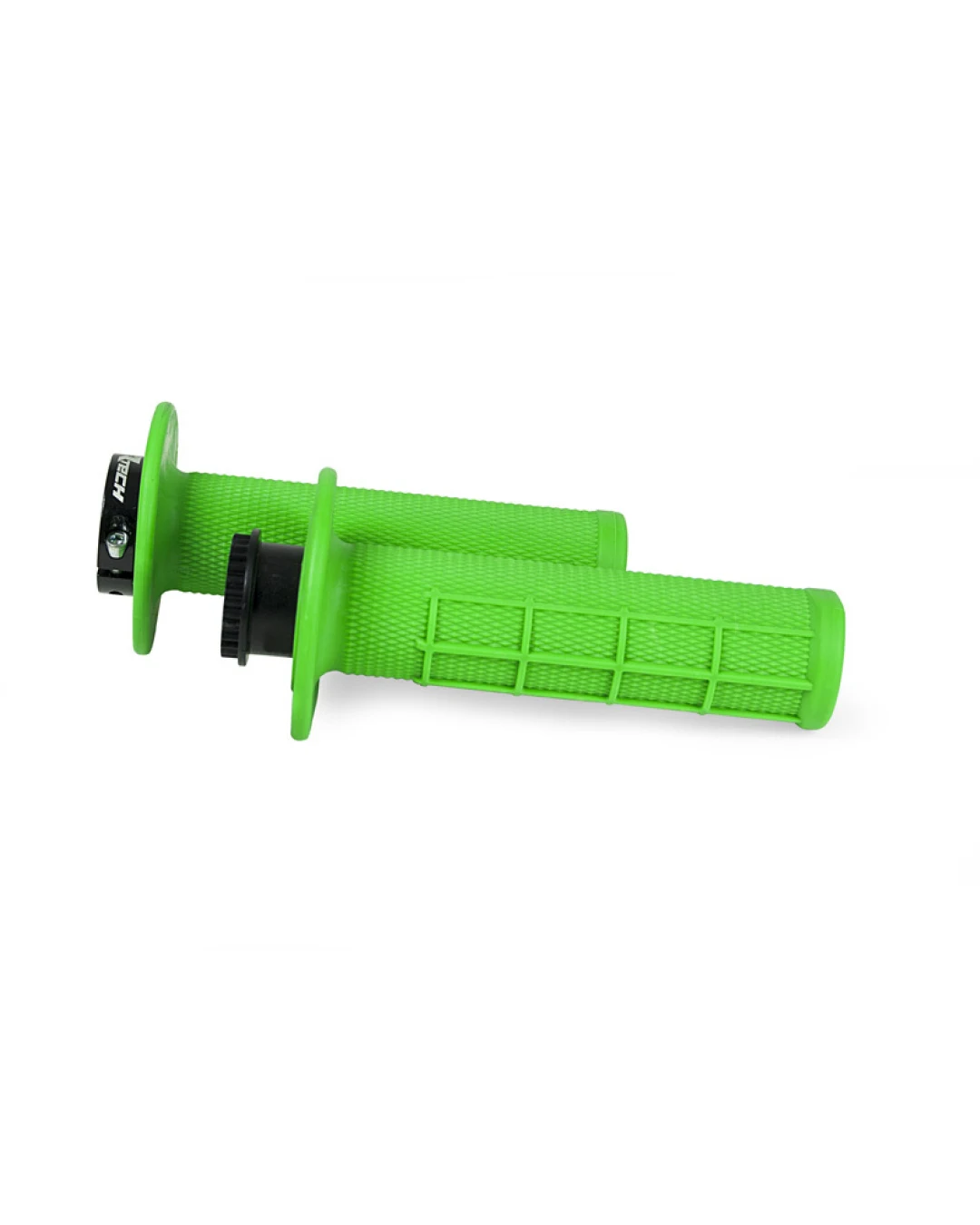 Мото ръкохватки RACETECH Lock On Neon Green