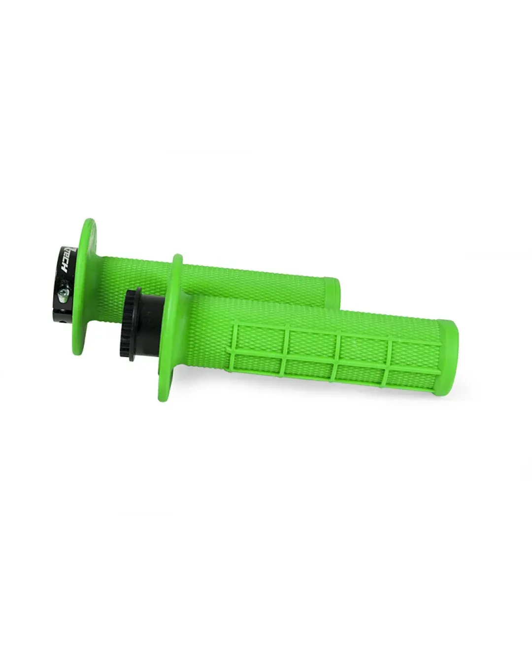 Мото ръкохватки RACETECH Lock On Neon Green