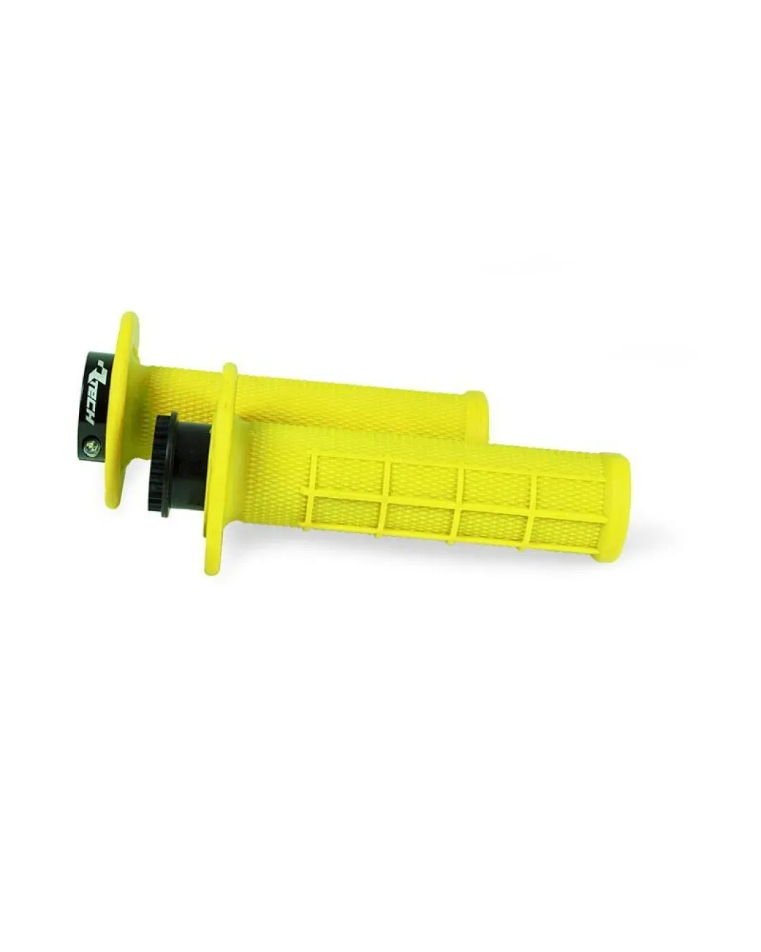 Мото ръкохватки RACETECH Lock On Neon Yellow