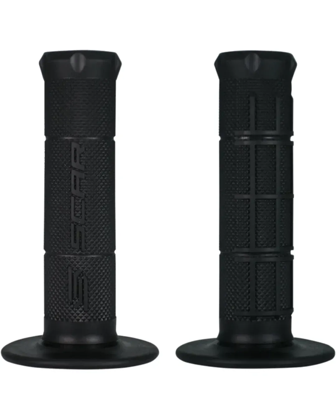 Мото ръкохватки SCAR HALF WAFFLE BLACK