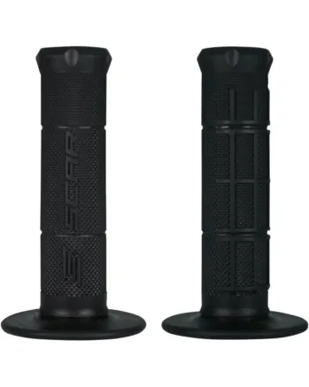 Мото ръкохватки  SCAR HALF WAFFLE BLACK