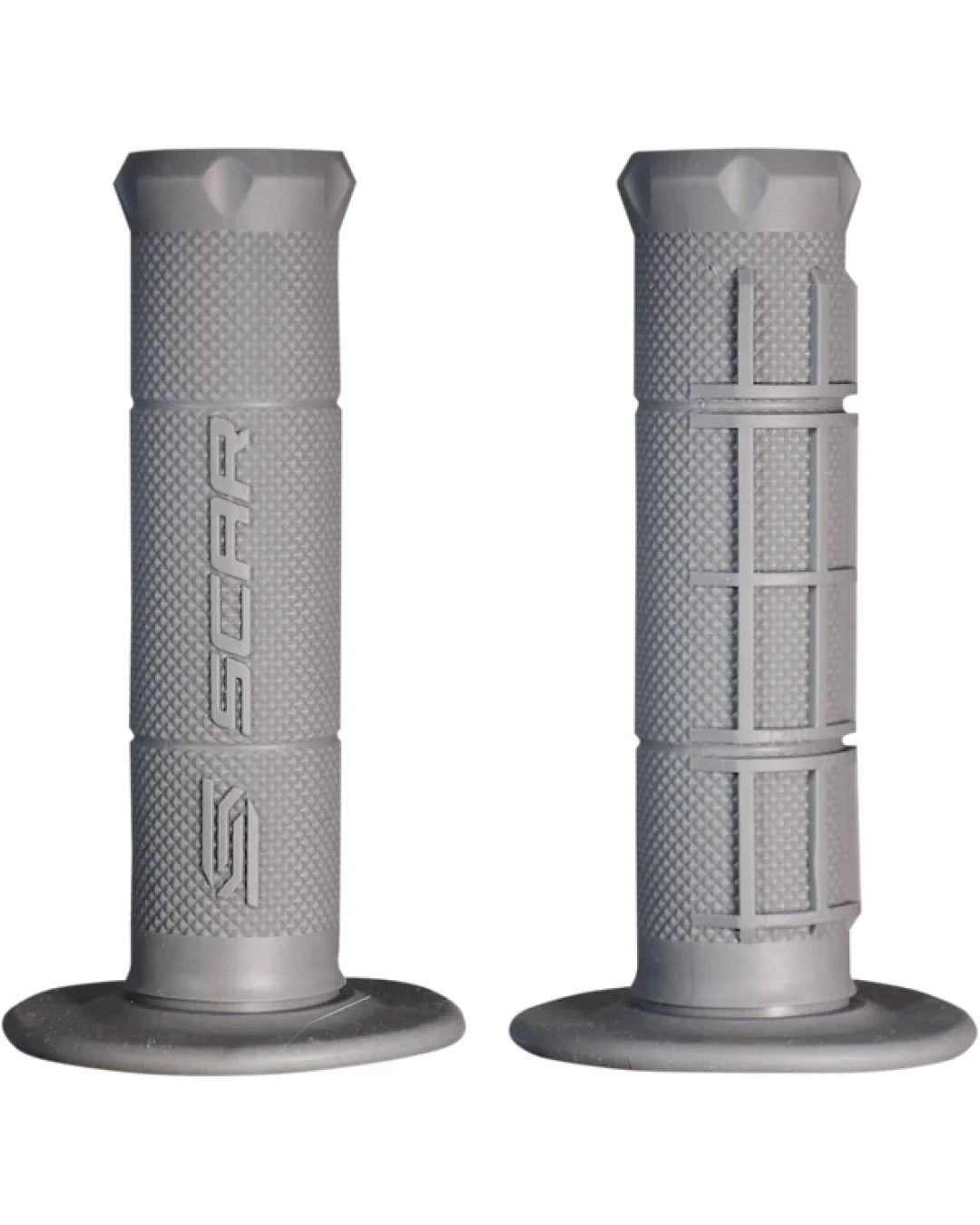 Мото ръкохватки SCAR HALF WAFFLE GREY