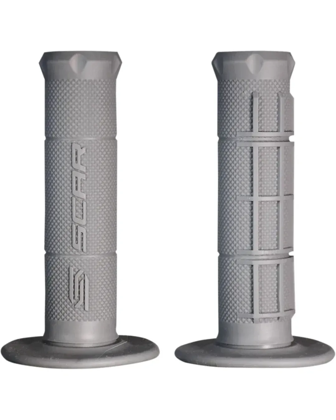 Мото ръкохватки SCAR HALF WAFFLE GREY