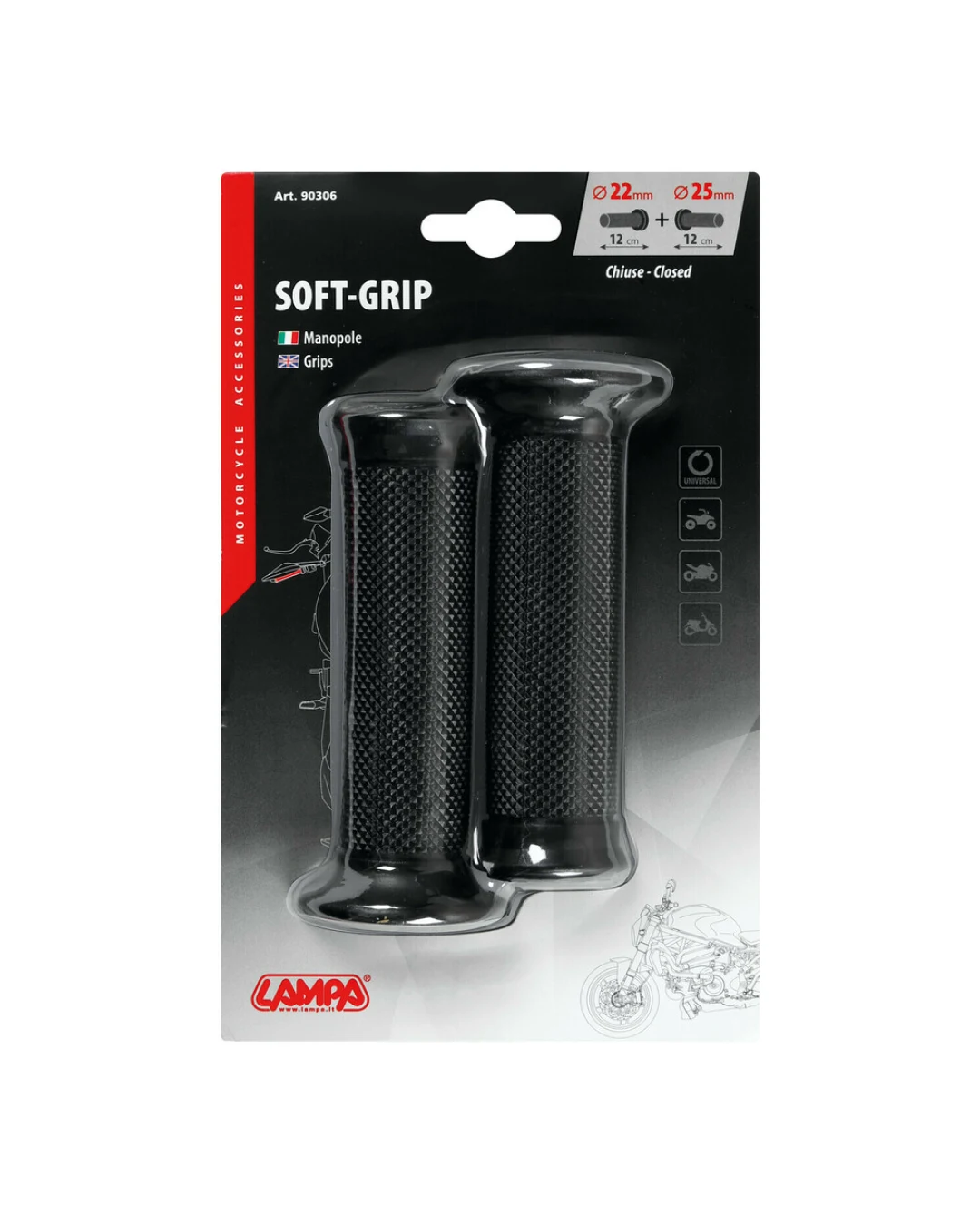 Мото ръкохватки SOFT GRIP 90306