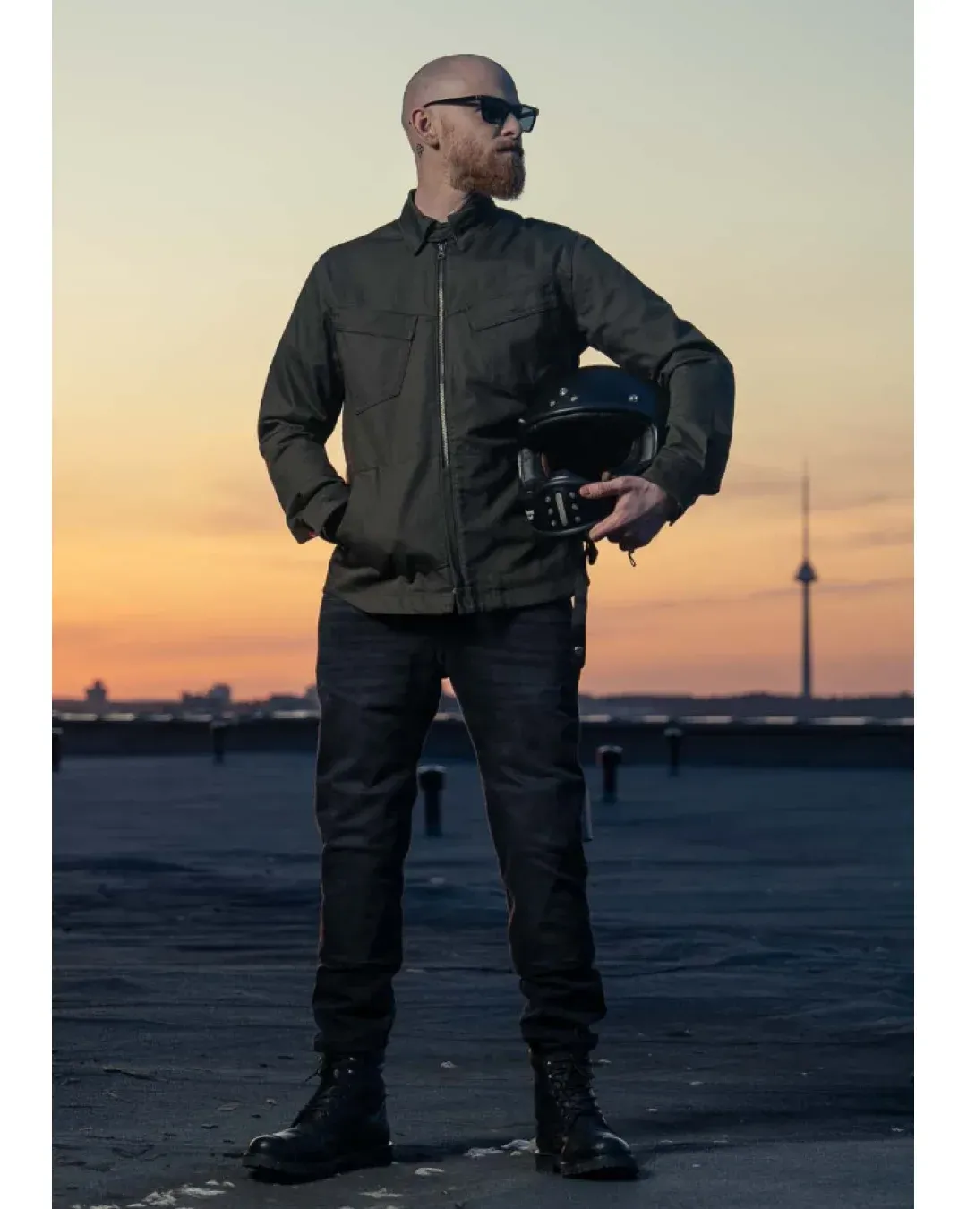 Мото риза PANDO MOTO CAPO COR 02 - Slim-Fit Cordura®