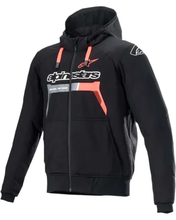 Мото суичър ALPINESTARS Chrome Sport BLACK/RED