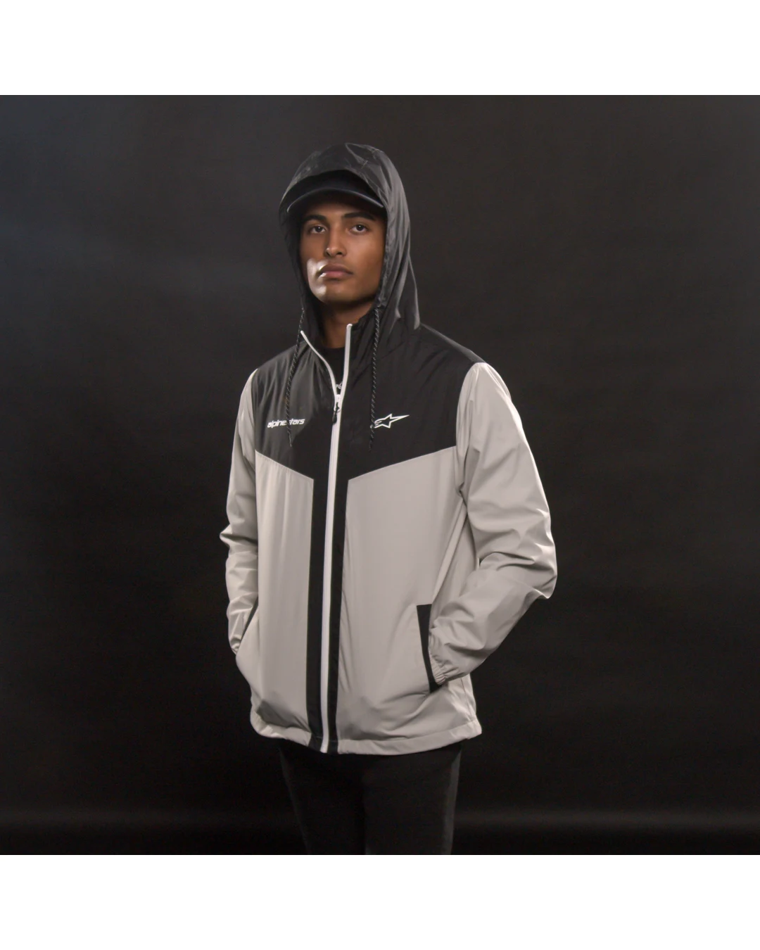 Мото суичър  ALPINESTARS PLEX BLACK/SILVER
