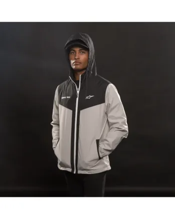 Мото суичър  ALPINESTARS PLEX BLACK/SILVER