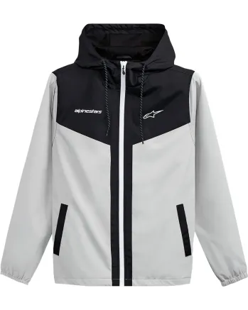 Мото суичър  ALPINESTARS PLEX BLACK/SILVER