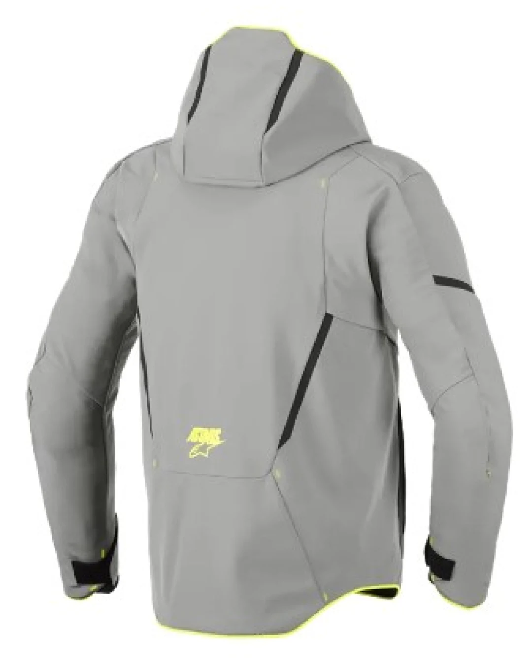 Мото суитшърт ALPINESTARS Aeroshell WP GRAY/YELLOW