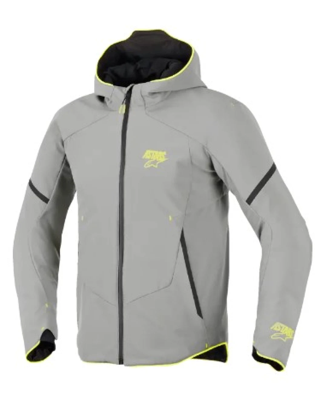 Мото суитшърт ALPINESTARS Aeroshell WP GRAY/YELLOW