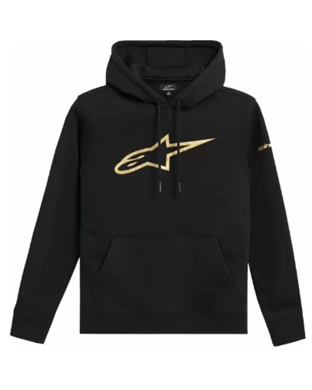 Мото суитшърт ALPINESTARS Gilded Pullover Hoodie BLK/GLD