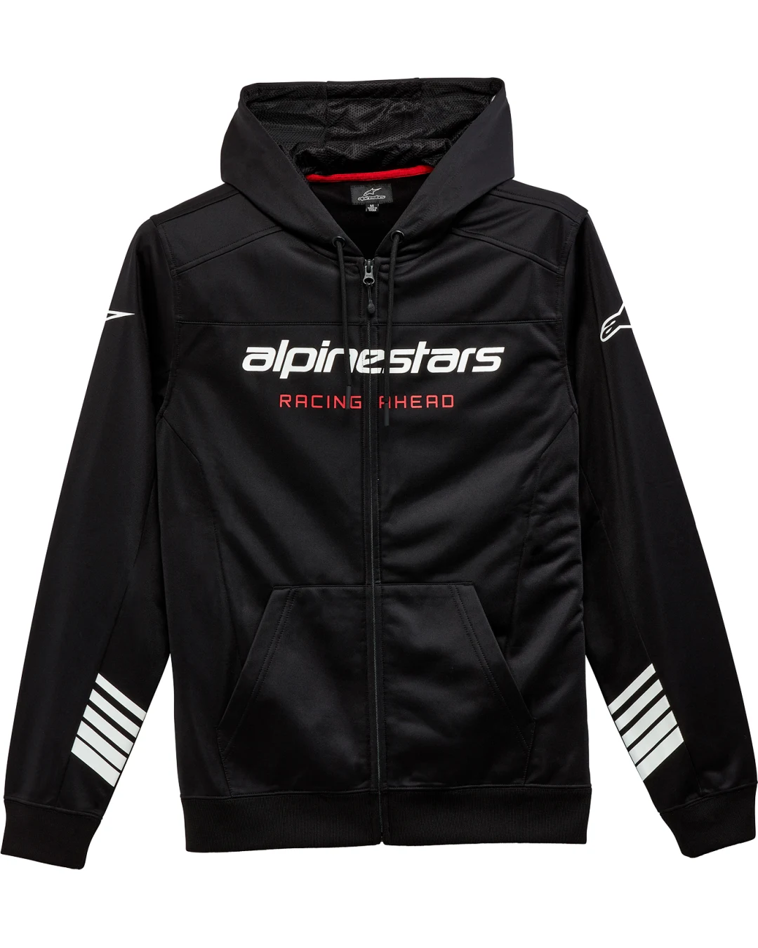 Мото суитшърт ALPINESTARS HOOD ZIP SESS-LXE BLACK