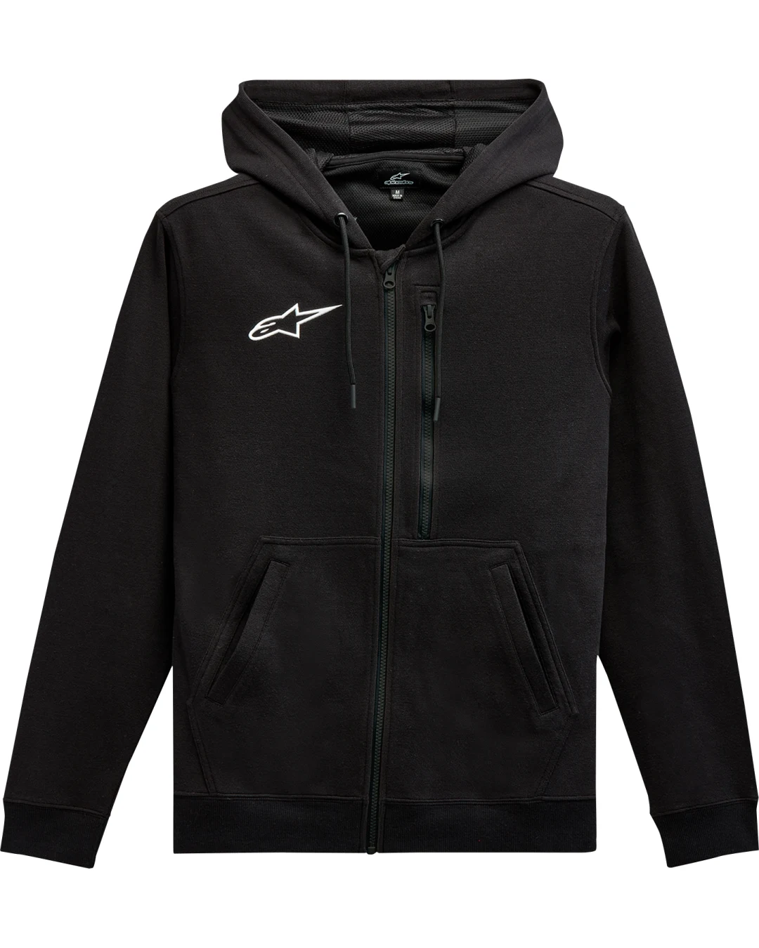 Мото суитшърт ALPINESTARS HOODIE ASYM BLACK