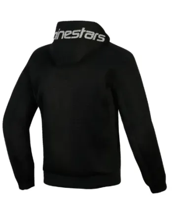 Мото суитшърт ALPINESTARS HOODIE CHROME SUPERAIR BLACK/GRAY/WH