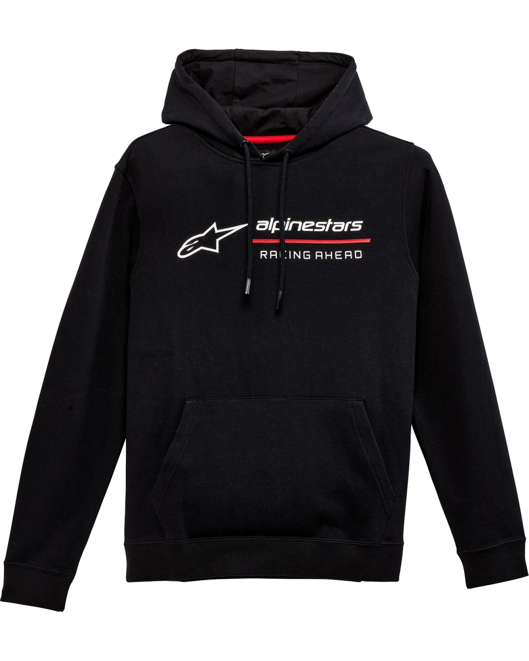 Мото суитшърт ALPINESTARS HOODIE LINEAR-RAC BLACK