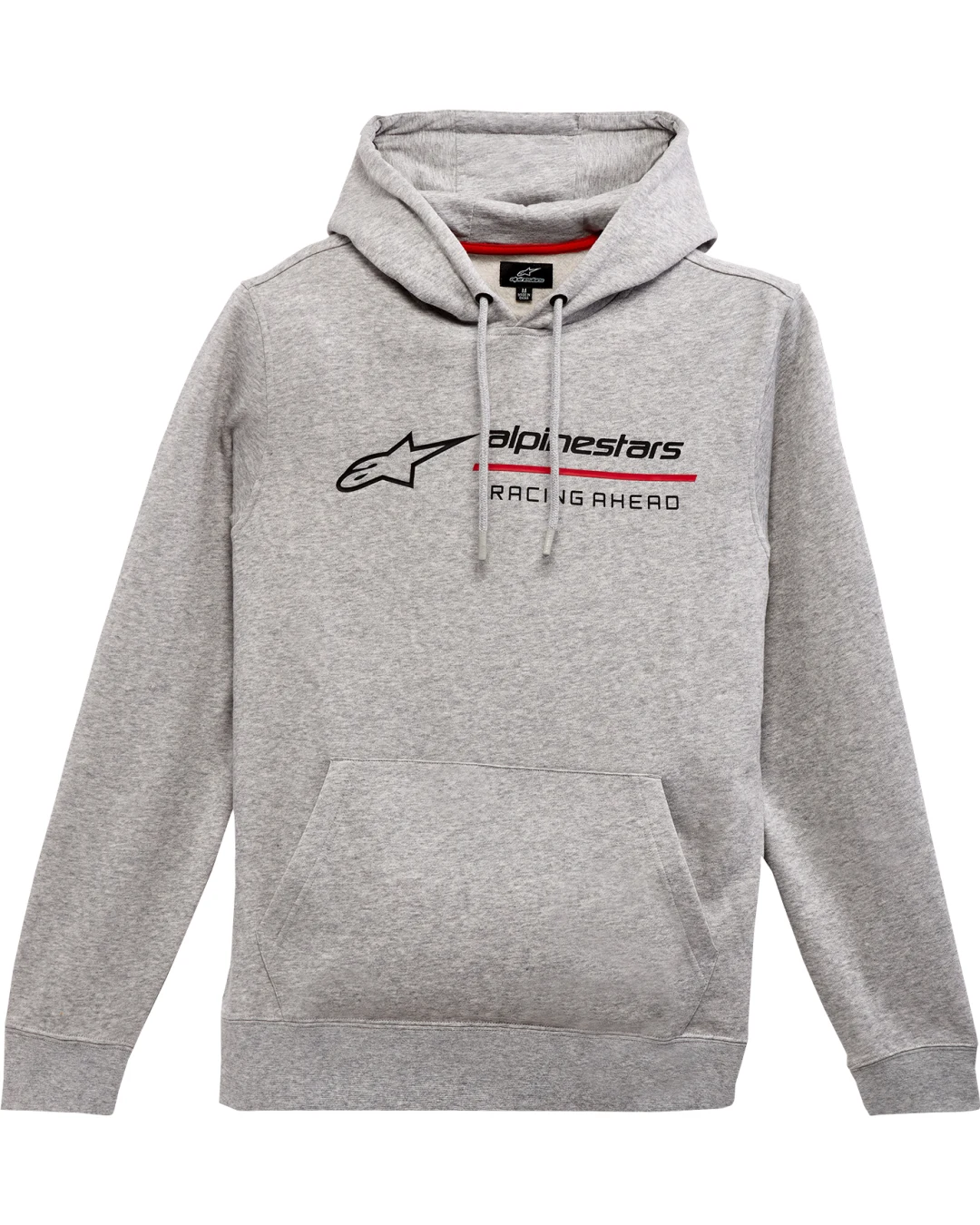 Мото суитшърт ALPINESTARS HOODIE LINEAR-RAC GREY