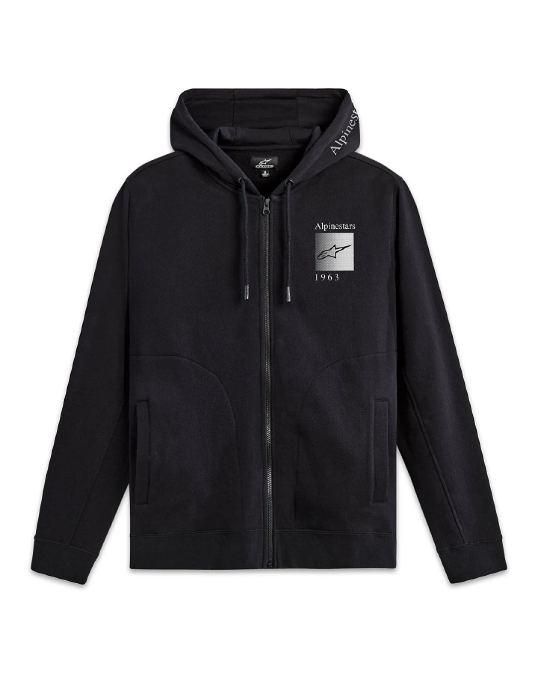 Мото суитшърт ALPINESTARS HOODIE QUEST BLACK