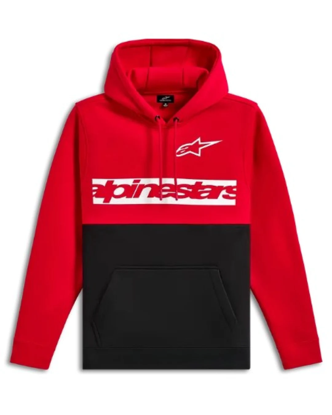 Мото суитшърт ALPINESTARS PO PARALLEL RED/BLACK