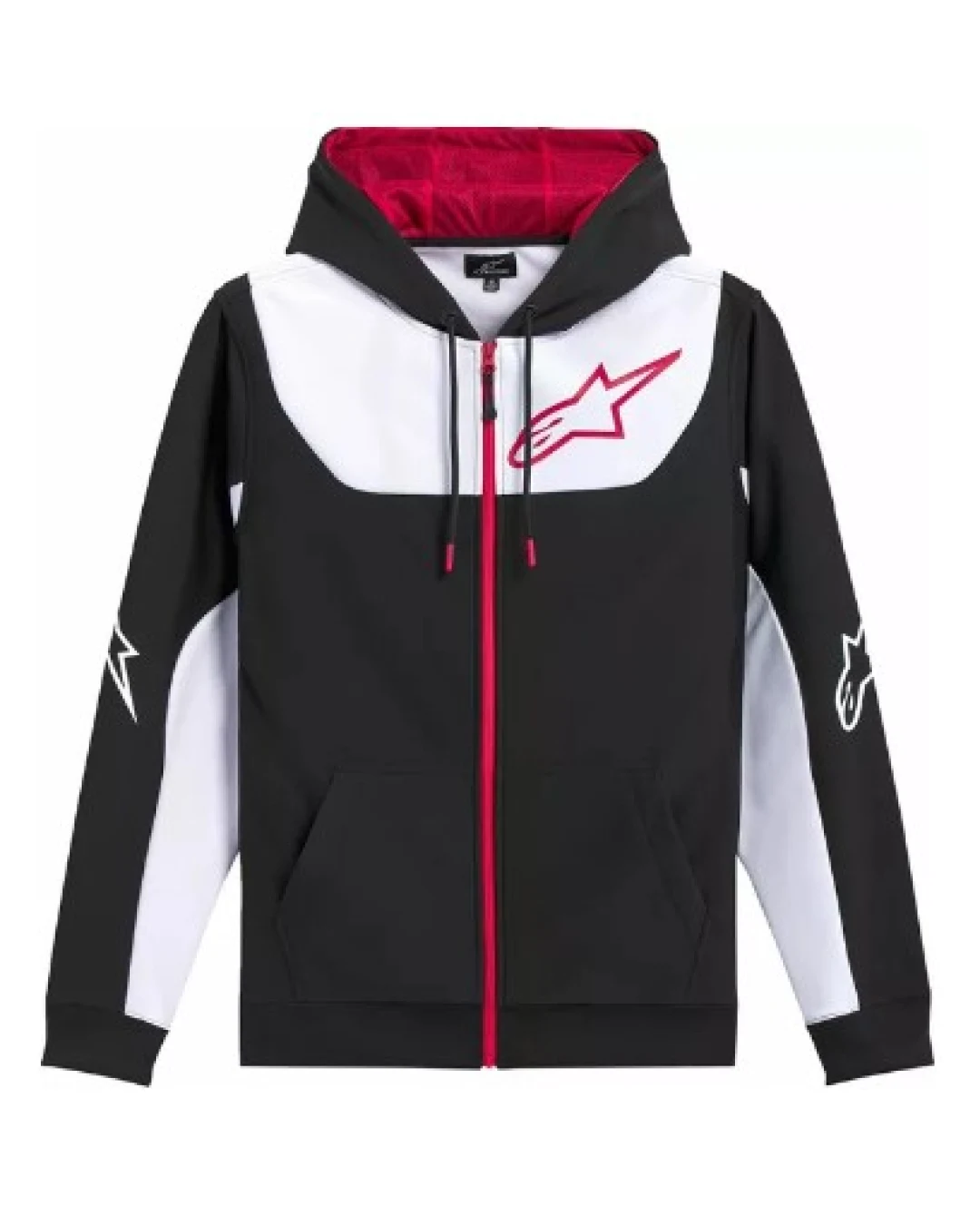 Мото суитшърт ALPINESTARS Sessions V3 BLK/WHT/RD