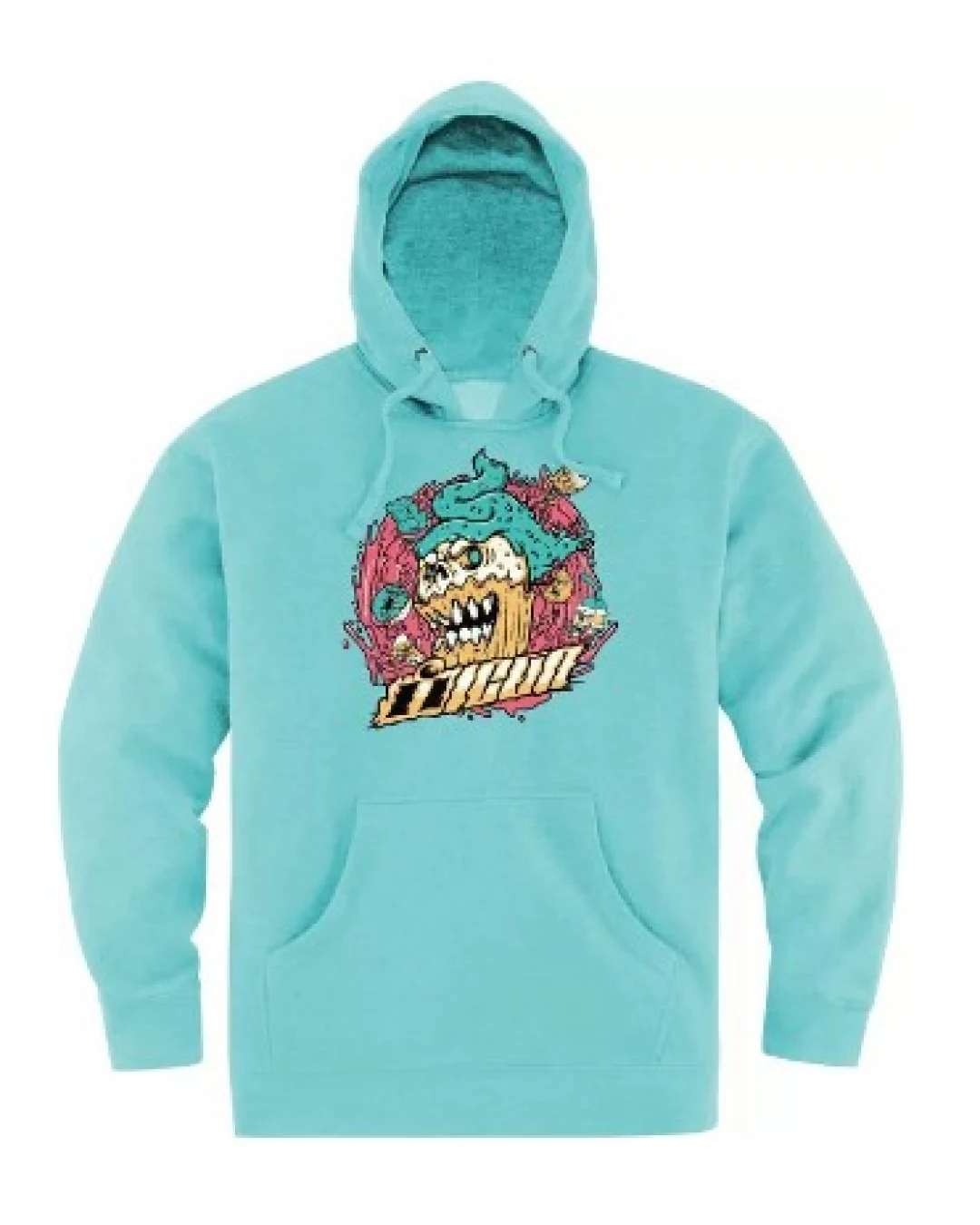 Мото суитшърт ICON HOODIE SNACK ATTACK MINT