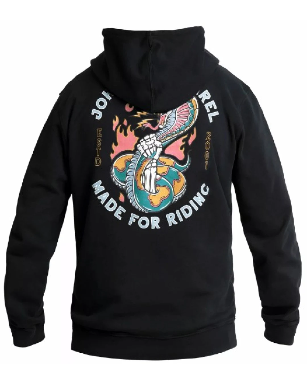 Мото суитшърт JOHN DOE SNAKE II BK