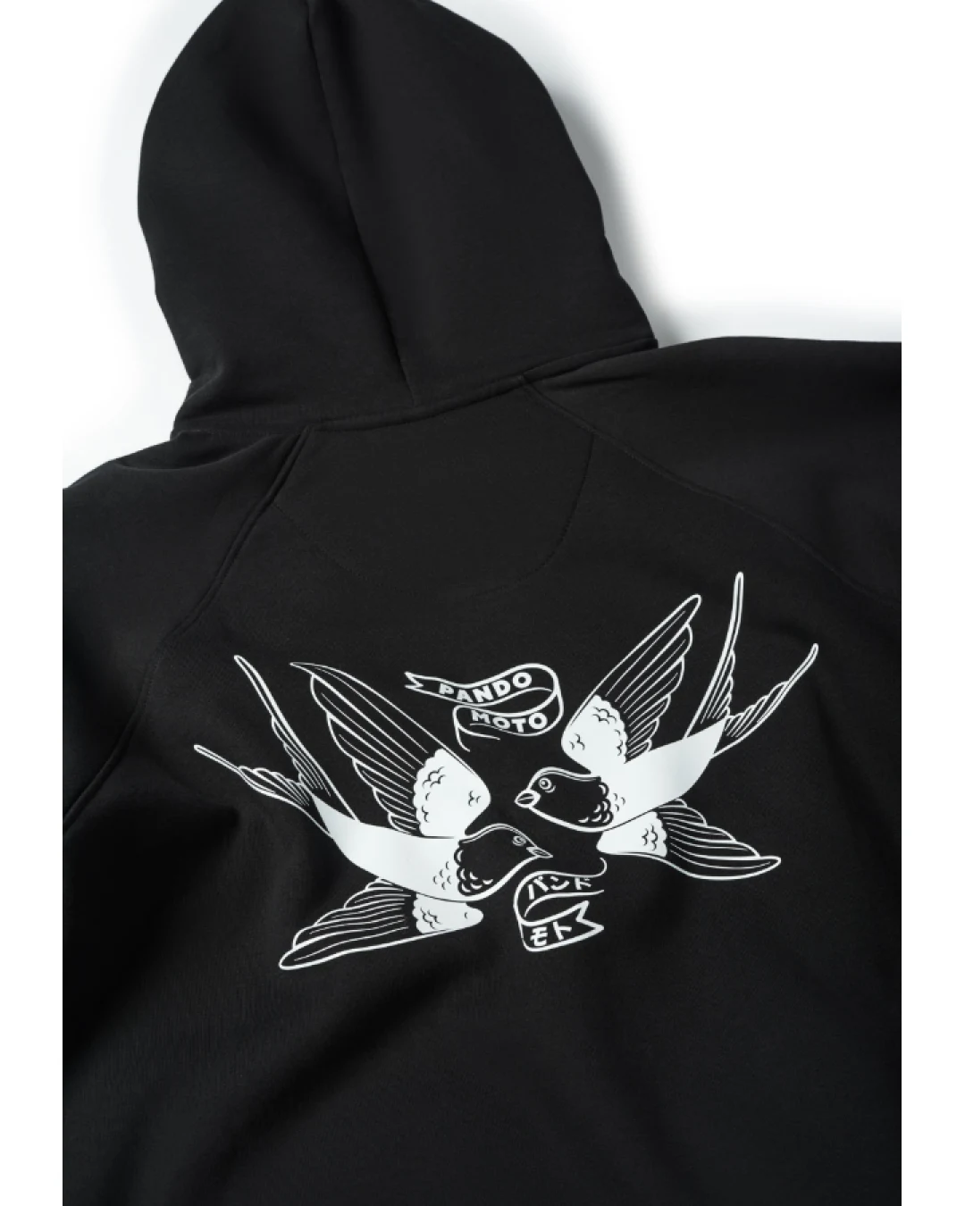 Мото суитшърт PANDO MOTO MAX TOKYO BLACK – Oversized