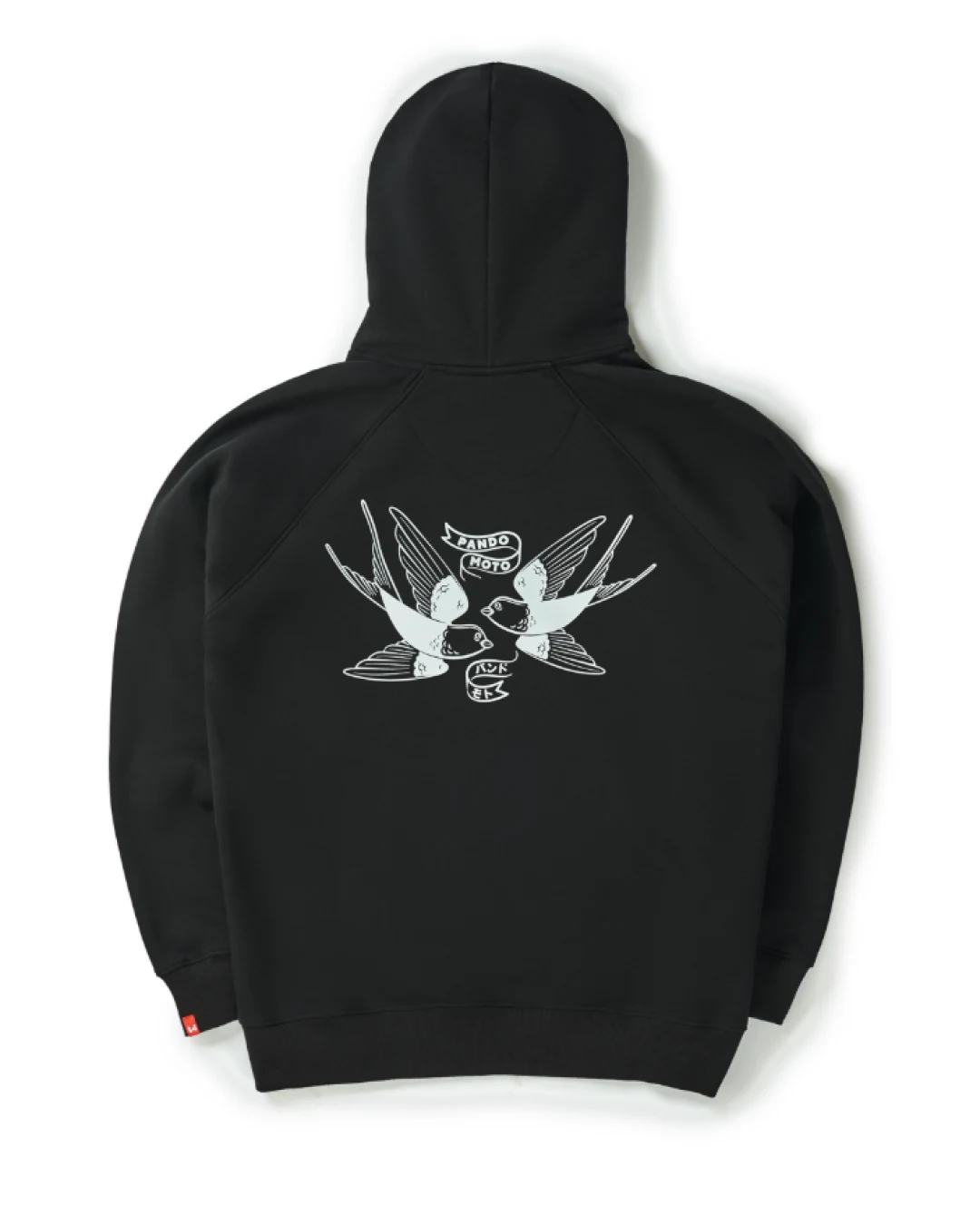 Мото суитшърт PANDO MOTO MAX TOKYO BLACK – Oversized