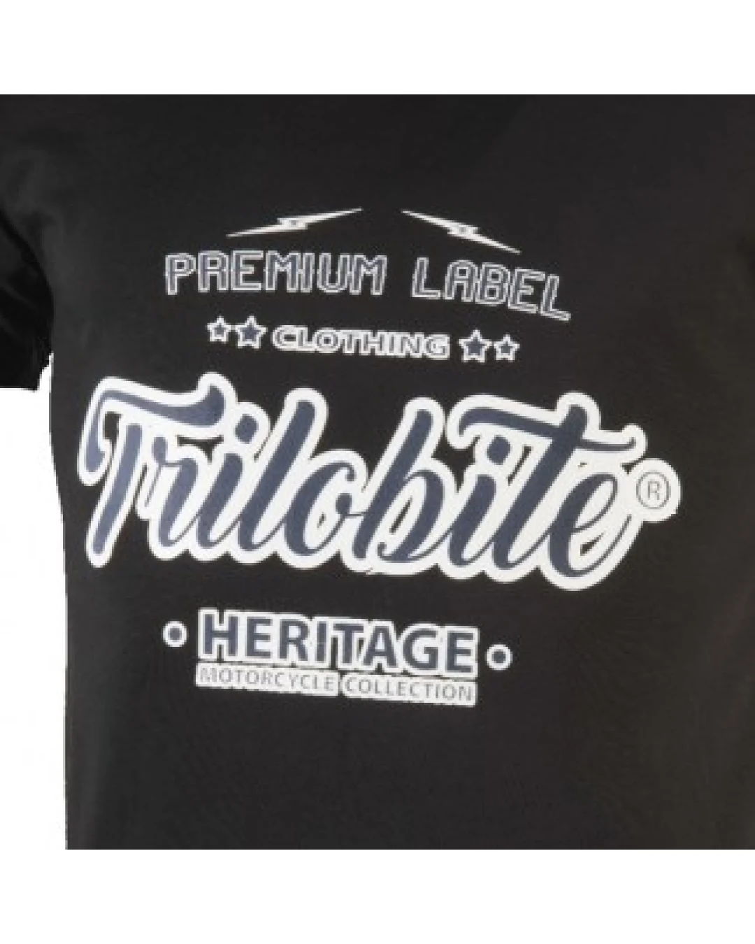 Мото тениска 1831 TRILOBITE BLACK