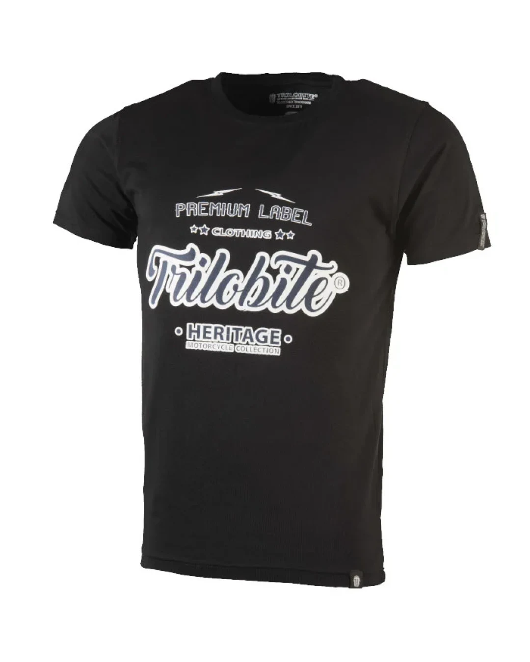 Мото тениска 1831 TRILOBITE BLACK