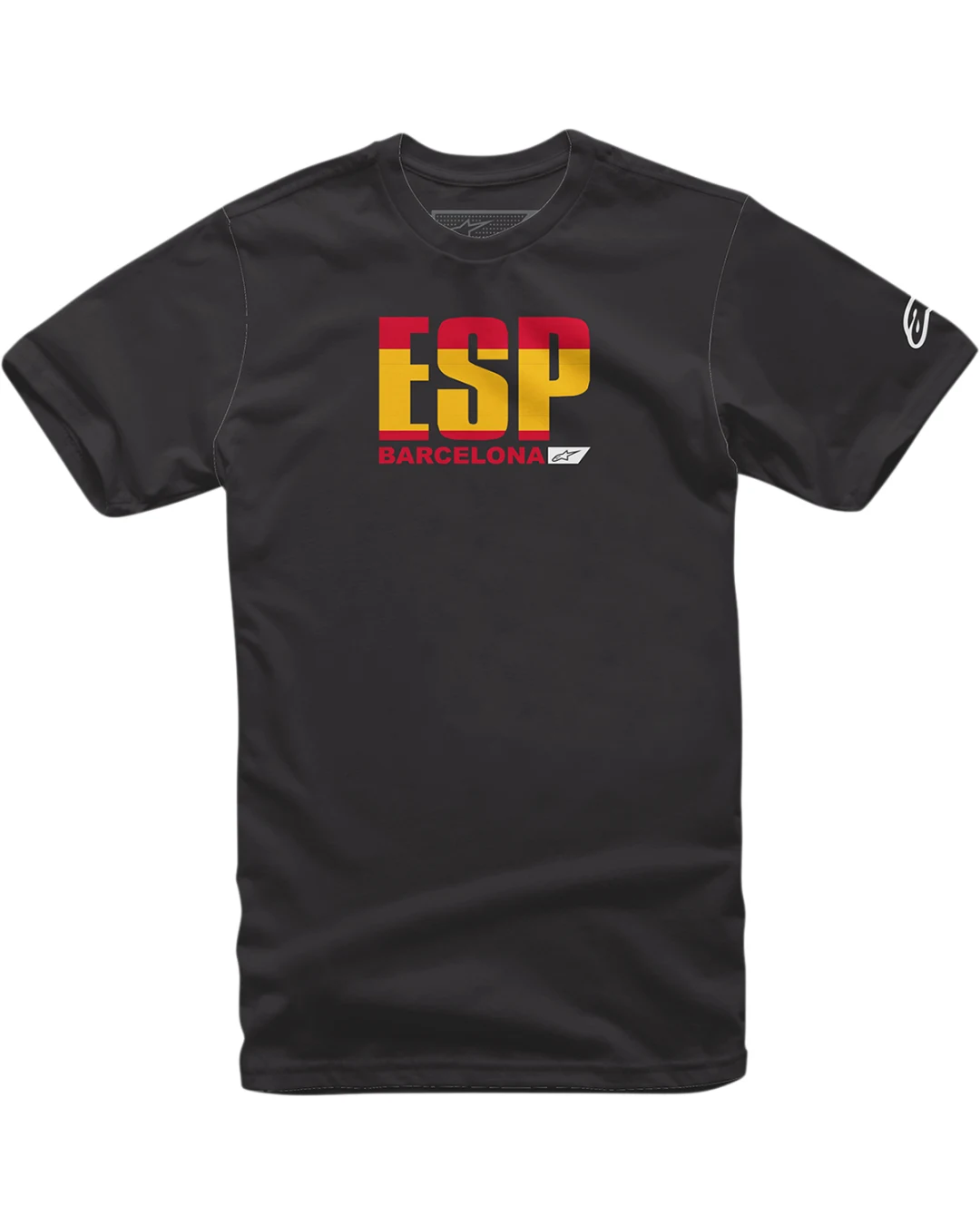Мото тениска ALPINESTARS Spain Circuits T-Shirt BLACK