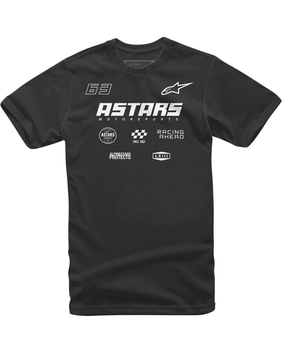 Мото тениска ALPINESTARS TEE MULTI RACE BLACK