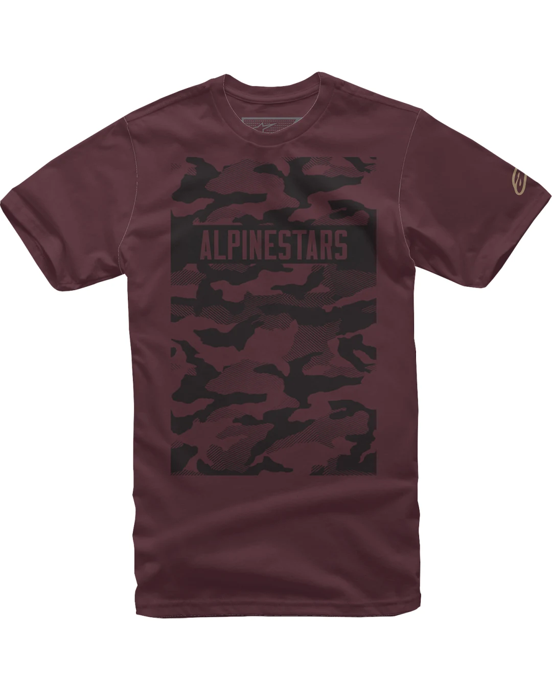 Мото тениска ALPINESTARS TEE TERRA MAROON