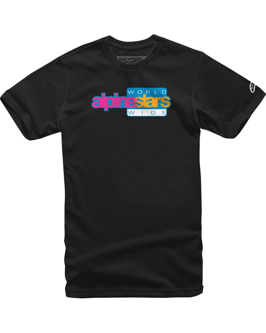 Мото тениска ALPINESTARS TEE WORLD WIDE BLACK