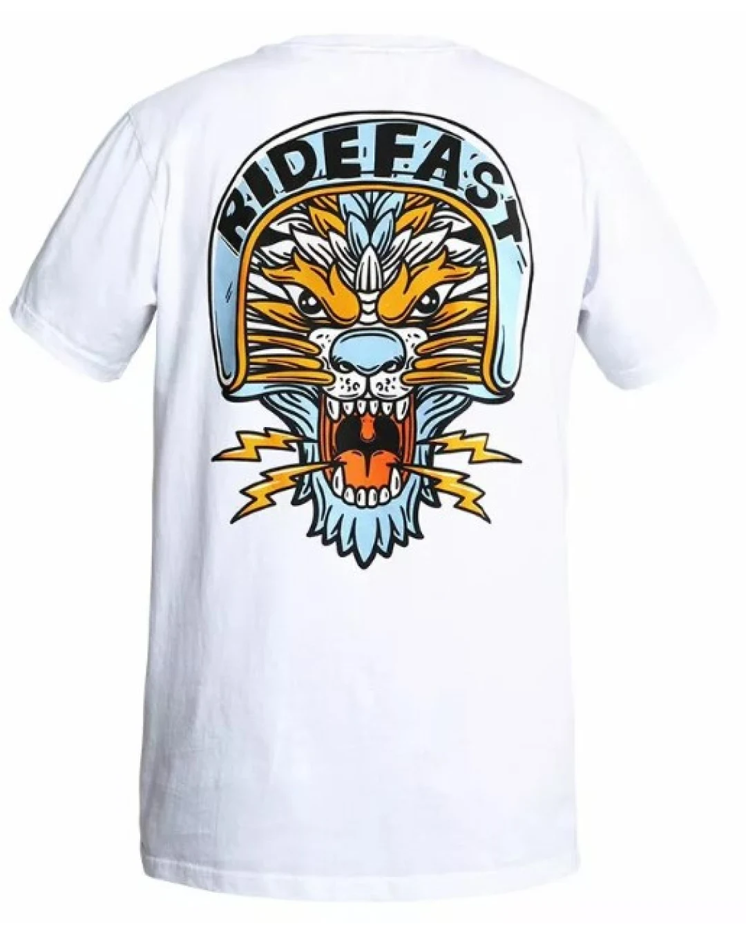 Мото тениска JOHN DOE TEE LION WH