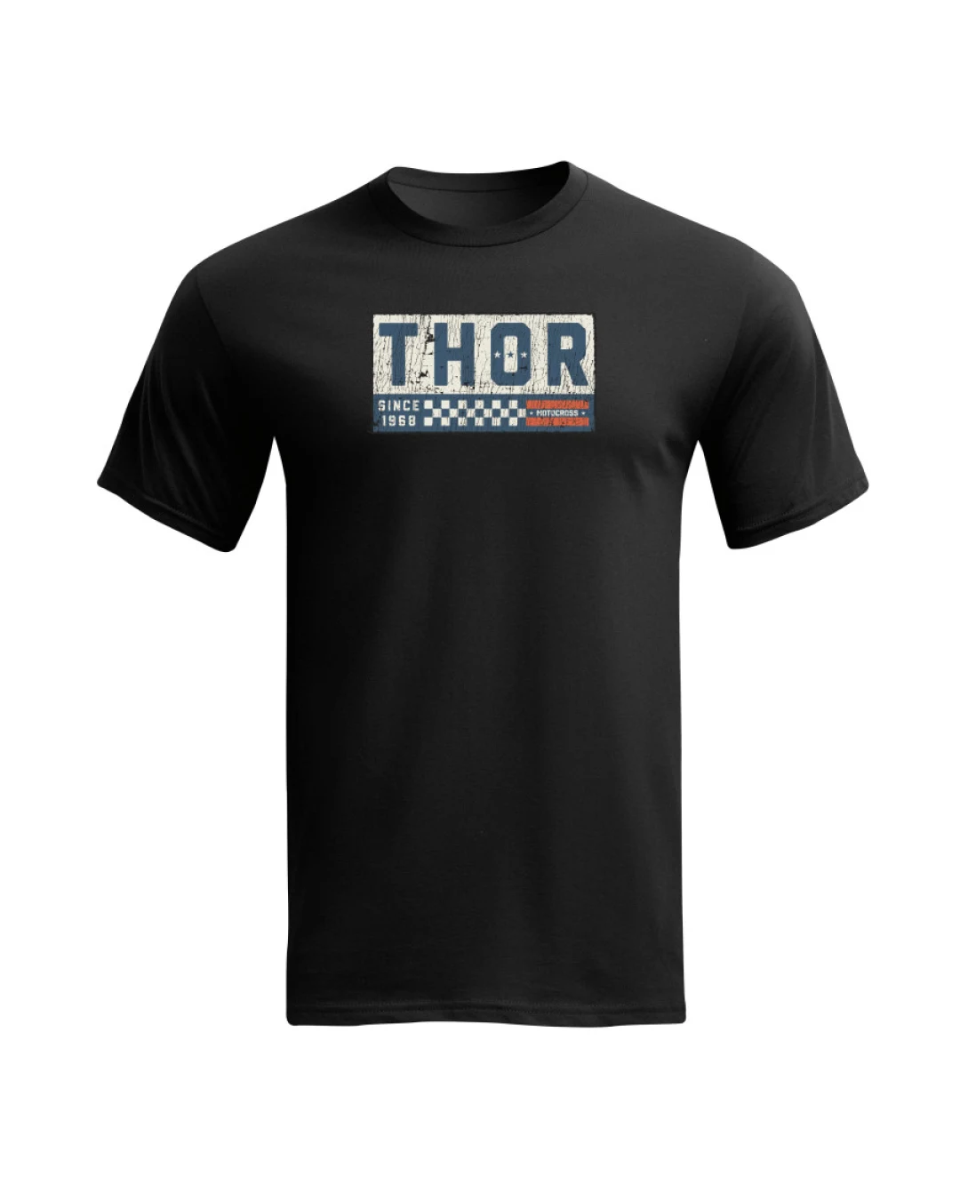 Мото тениска THOR COMBAT BLACK TEE