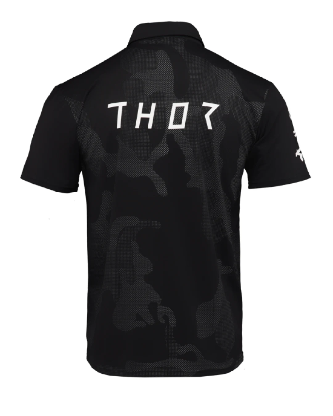 Мото тениска THOR POLO CORPO BLACK