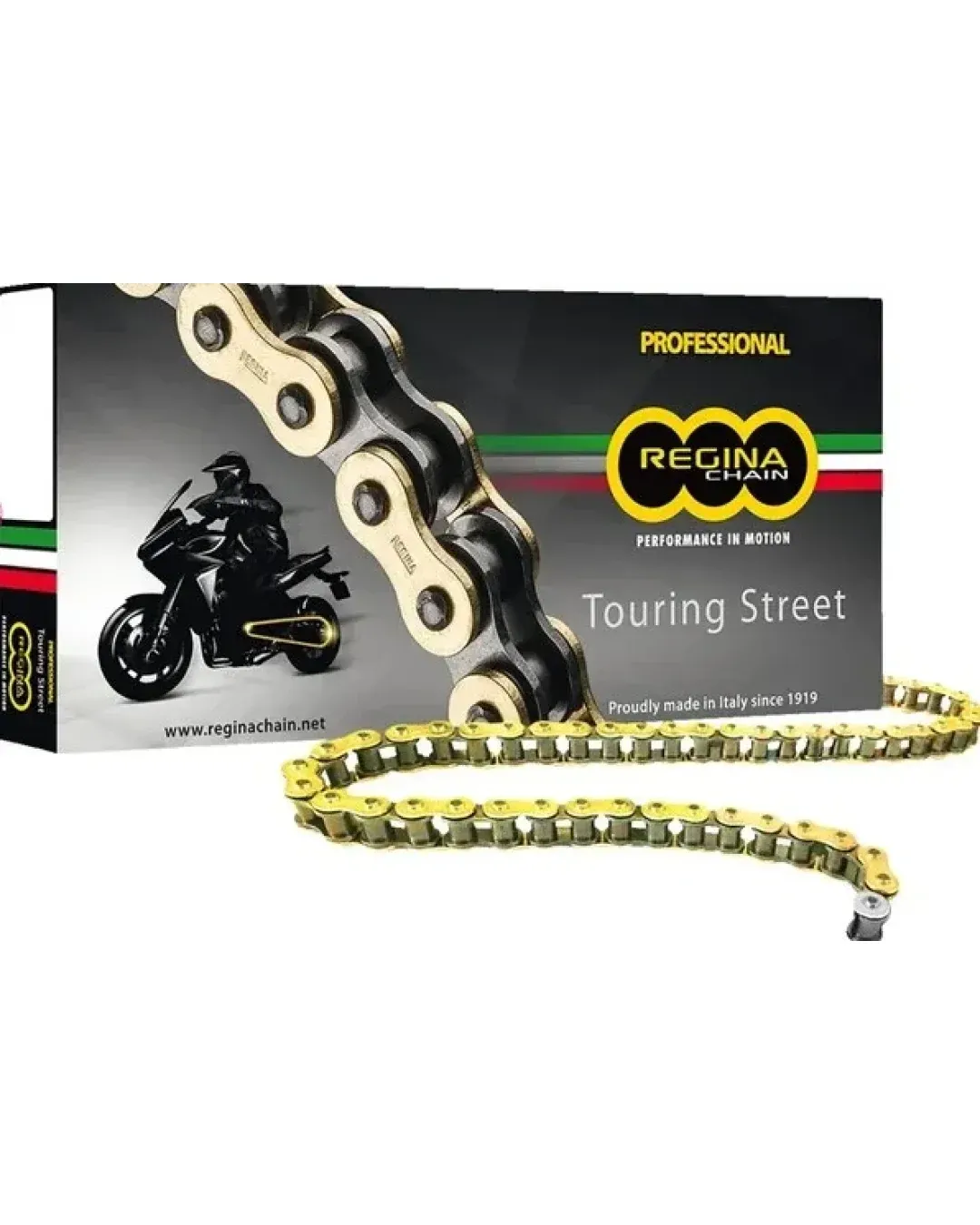 Мото верига REGINA CHAIN 520ZRT 130RS+RH