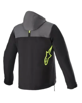 Мото яке ALPINESTARS SHERPA HOODIE BLACK/GREY/FLUO